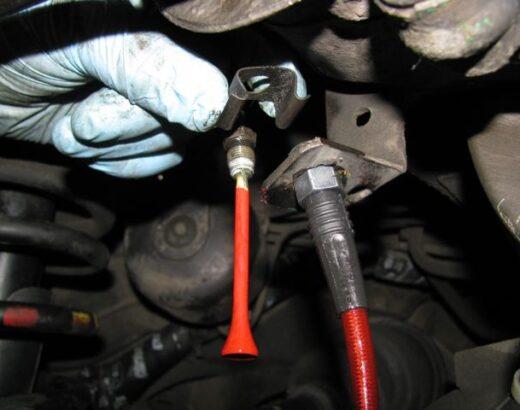 How To Plug Brake Line When Changing Caliper