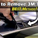 How To Remove Double Sided Tape From Car Door